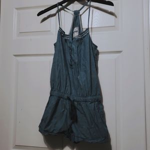 Garage Chambray Romper
